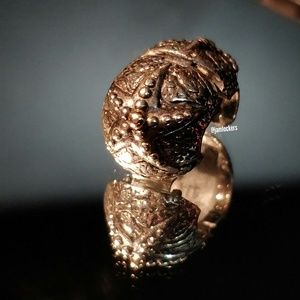 Starfish clip Pandora charm with 14K gold